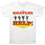 Beatles Men's Help T-shirt Heather Gray