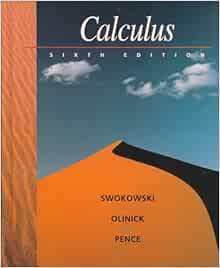Calculus Swokowski Earl Olinick Michael Pence Dennis D 9780534936242 Books