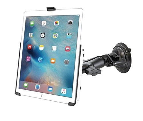 RAM Mounts Suction Cup Windshield Car SUV Mount Holder Kit fits Apple iPad Pro 12.9"