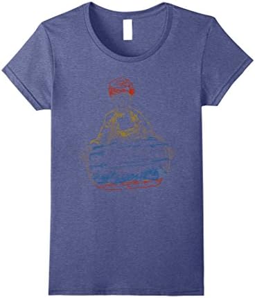 Womens Dholak Music player TShirt Tee Shirt T-Shirt Large Heather Blue