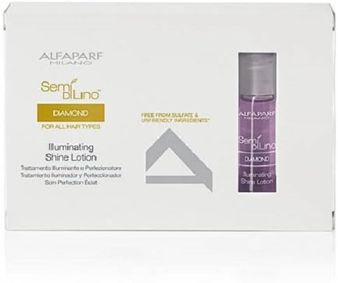 ALFA PARF Semi Di Lino Illuminating Shine Lotion, 0.43 Fluid Ounce
