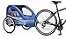 Schwinn Trailblazer Double Bicycle Trailer, Blue/Gray