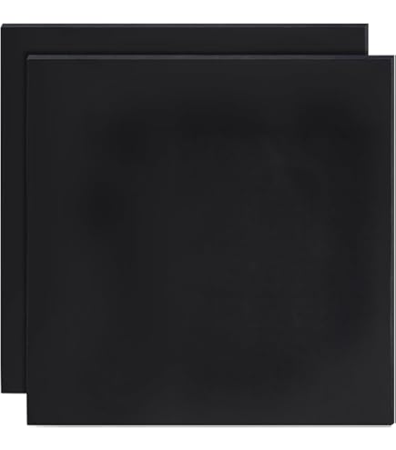 Feuille De Silicone Noir 500x500mm - Joint étanche, Résistant à La Chaleur, Pour Bricolage