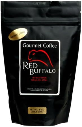 Red Buffalo Cherry Chocolate Decaf Coffee, Ground, 1 pound