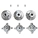 DANCO Bathtub and Shower 3-Handle Remodel/Rebuild Trim Kit for Central Brass Faucets | Knob Handle | 10L-11H, 10L-11C, 10L-13D | Chrome (39616)