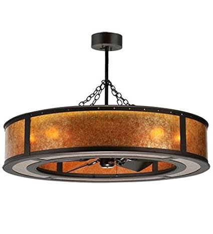 Meyda Tiffany 44 W Smythe Craftsman Chandel Air Ceiling Fan