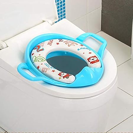 Jingyuu Reducteur Toilette Enfant Siege De Toilette Bebe Confortable Lunette De Toilette Bebe Puericulture Reducteurs De Toilettes
