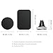 Car Mount, Inateck Aluminum Air Vent Magnetic Car Mount Phone Holder for iPhone 7/7 Plus/6/6 Plus, Samsung Galaxy S7/6 and Other Smartphones and GPS Devices - Silver