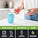Green 6 oz Squeasy Snacker Spill Proof Silicone Reusable Food Pouch - for Both Soft Foods and Liquids - Water, Apple Sauce, Yogurt, Smoothies, Baby Food - Dishwasher Safe