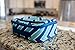 Wildkin Kids Insulated Lunch Box – Durable and Reusable for School & Travel - Chevron Blue