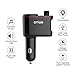FM Transmitter/Cigarette Lighter Socket/USB Car Charger Three-in-One, Otium S06 Bluetooth Car Adapter Wireless Audio Radio Receiver Music Tuner Modulator Car Kit with Mic, Hands Free Talking