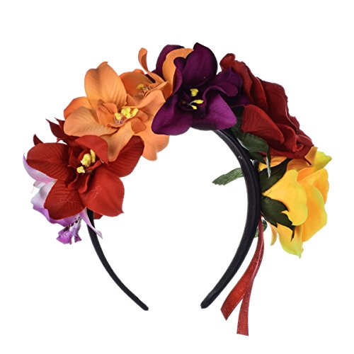 DreamLily Frida Kahlo Mexican Flower Crown Headband Nigeria Ubuy