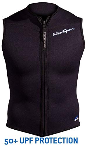 NeoSport Men's 2.5-mm XSPAN Vest (Black, X-Large) - Water Sports, Diving & Snorkeling - Thumbnail 2