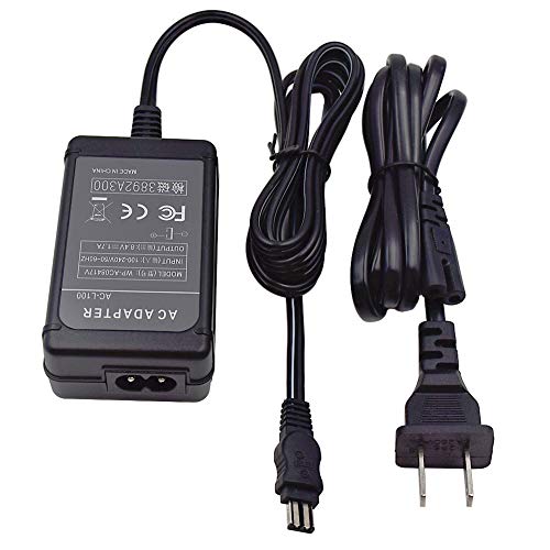 AC-L100 AC Power Adapter Supply kit Replacement Sony AC-L100 AC-L15 AC-L10 AC-15A AC-L10A for Handycam CCD-TRV41, CCD-TRV43, CCD-TRV46, CCD-TRV58, CCD-TRV65, CCD-TRV66,CCD-TRV67, CCD-TRV68 Cameras.