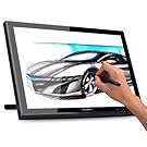 Ugee 19" Graphics Tablet Drawing Monitor High Res Interactive Display 16MS TFT LCD (Black)