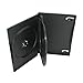 SquareDealOnline - DV3R14BKWT - 3 Disc Standard Size DVD Cases - Black - (50 Cases)