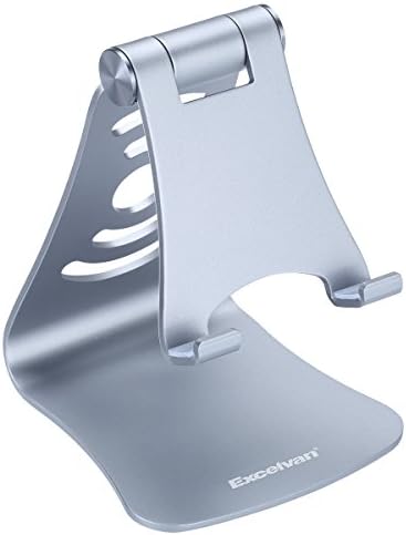 Excelvan Cell Phone Stand, iPhone Dock:Universal iPhone Stand, Cradle, Holder, Dock for iPhone X 8 7 6 6s plus 5 5s 4 4s, Nintendo Switch, HUAWEI, Samsung,Accessories,Desk,Smart Phones,grey