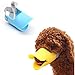 Hamiledyi Muzzle for Small Dog Dog Mouth Cover Duck Mouth Shape Anti-bite Muzzle Dog Duck Muzzle(Pack of 2) (S)