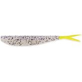 Big Bite Baits 4'' Slim Minnow/Blue PUPRLE Salt &amp; Pepper/Chartreuse Tail (10 Pack)