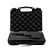 Daoe NWT110 Lockable Hard Pistol Gun Case with Pluckable Foam, TSA Approved