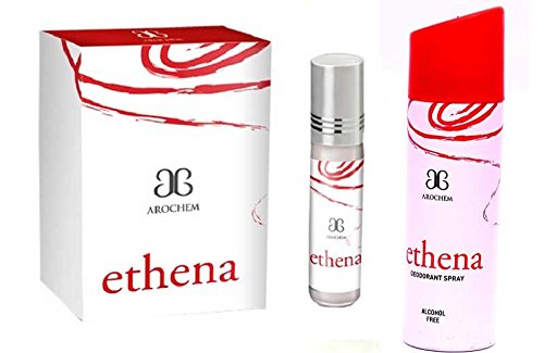Arochem Ethena Attar And Deodorants Combo-Free FromAlcohol