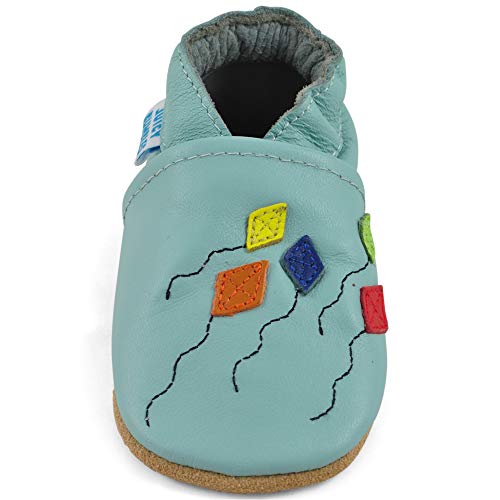 image for Juicy Bumbles Beautiful Soft Leather Baby Shoes - Toddler Shoes with S
