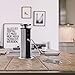 Pulling Up Power Socket Outlet with 2 USB JACKYLED Retractable Hidden Recessed Power Strip 3 AC Outlets 6.5FT Extension Cord for Office Desk Conference Room Kitchen Counter Island