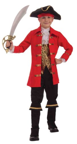 Deluxe Designer Collection Captain Cutlass Costume, Child Small - Image 3