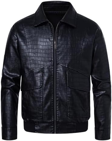 Amazon.com: Deja Exe Men's Genuine Leather Crocodile Embossed