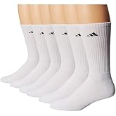 adidas Women's Cushioned Areready Crew Socks 6 pair
