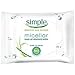 Simple Micellar Makeup Remover Wipes 25 Count (2 Pack)