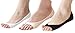 Searchself Womens Peep Toe Liner Socks No Show Socks 3 Pack