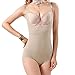Romacci Women's Body Briefer Shapewear Seamless Slimming Tummy Control Bodyshaper Bodysuit Beige primary