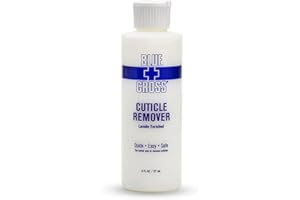 Blue Cross Cuticle Remover | Lanolin, Quick and Easy Nail Care Treatment Manicures and Pedicures