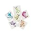 72 Neon Monkey Temporary Tattoos Birthday Party Favors