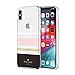 Kate Spade New York New York Charlotte Stripe Case for iPhone Xs Max - Black/Cream/Blush/Gold Protective Hardshell, Charlotte Stripe Black/Cream/Blush/Gold Foil (KSIPH-109-CSBC)