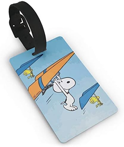 スヌーピー 荷物タグ 紛失防止 スーツケースタグ ネームタグ 旅行 Pvc 奉呈 おしゃれ 出張 かわいい