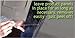 Scratch N Scram - Stops Dog Scratches on Doors. Protects Surfaces. Peel, Stick Protect!