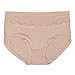 Pack of 5 Women's Panties Plus Size Bamboo Fiber Super Stretchy Soft Breathable High Middle Waist Briefs UWOCEKA