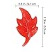 Package of 180 Fall Acrylic Mini Leaves - Great Autumn Table Scatters Vase Filler, and Fall Decoration Preschool Counting