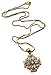 Nazareth Store 18k Yellow Gold Plated Crusaders Jerusalem Cross Pendant with Crystallized Topaz and 20