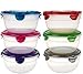 (Pack of 6) Lock&Lock Round Food Container, K42529, 3-5/8 Cup, 29 Oz Each