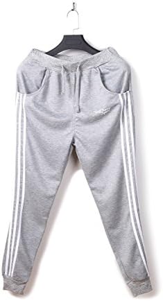 Goodwind Men's Fashion Casual Sweatpants (Medium, Gray)