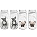 Angelteers French Bulldog Ankle Socks for Women