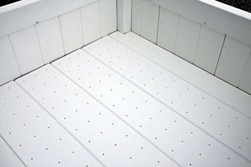 Cambridge 36"W x 24"L Vinyl Raised Planter