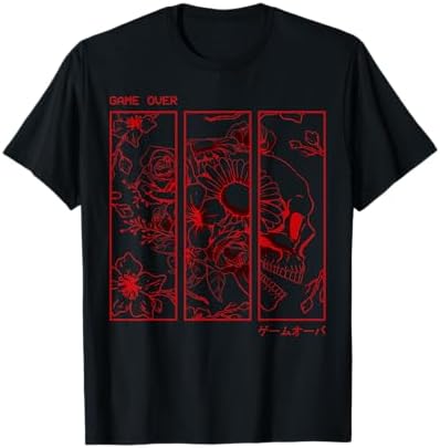 Amazon.com: Japanese Aesthetic Skull Roses Japan Goth Gothic Soft