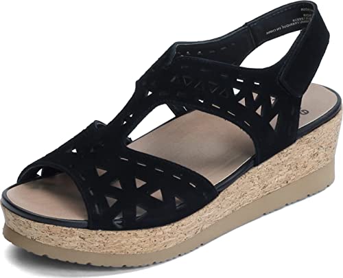 Earth Shoes Buran Rosa Women's Black 8 Medium