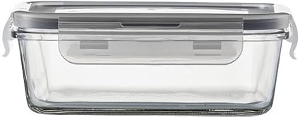 Jenaer Glas 'Cucina' - ofenfeste Glas-Auflaufform mit Deckel, rechteckig, 850 ml