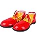 Honeystore Unisex Jumbo Large Clown Shoes Halloween Costumes Accessories Red