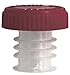 Prexware Set of 8 Unbreakable Wine Glasses, Acrylic Wine Glasses, Cryslal Like Wine Glasses. And 1 Wine Bottle Stopper Pourer